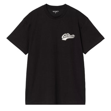Carhartt WIP S/S Logo T-Shirt Black - Parasol Store