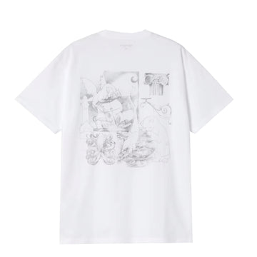 Carhartt WIP S/S Okniceok 02 T-Shirt White - Parasol Store