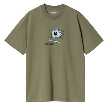 Carhartt WIP S/S Piggybank T-Shirt Dollar Green - Parasol Store