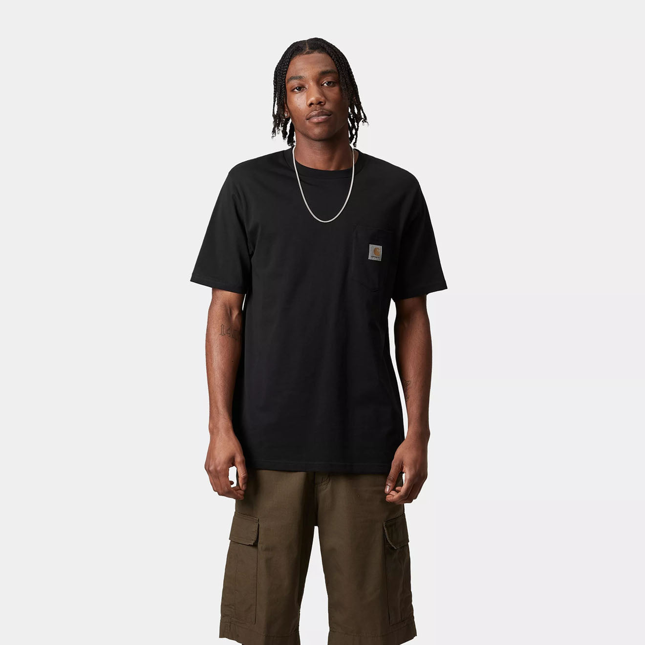 Carhartt WIP S/S Pocket T-Shirt Dark Navy - Parasol Store