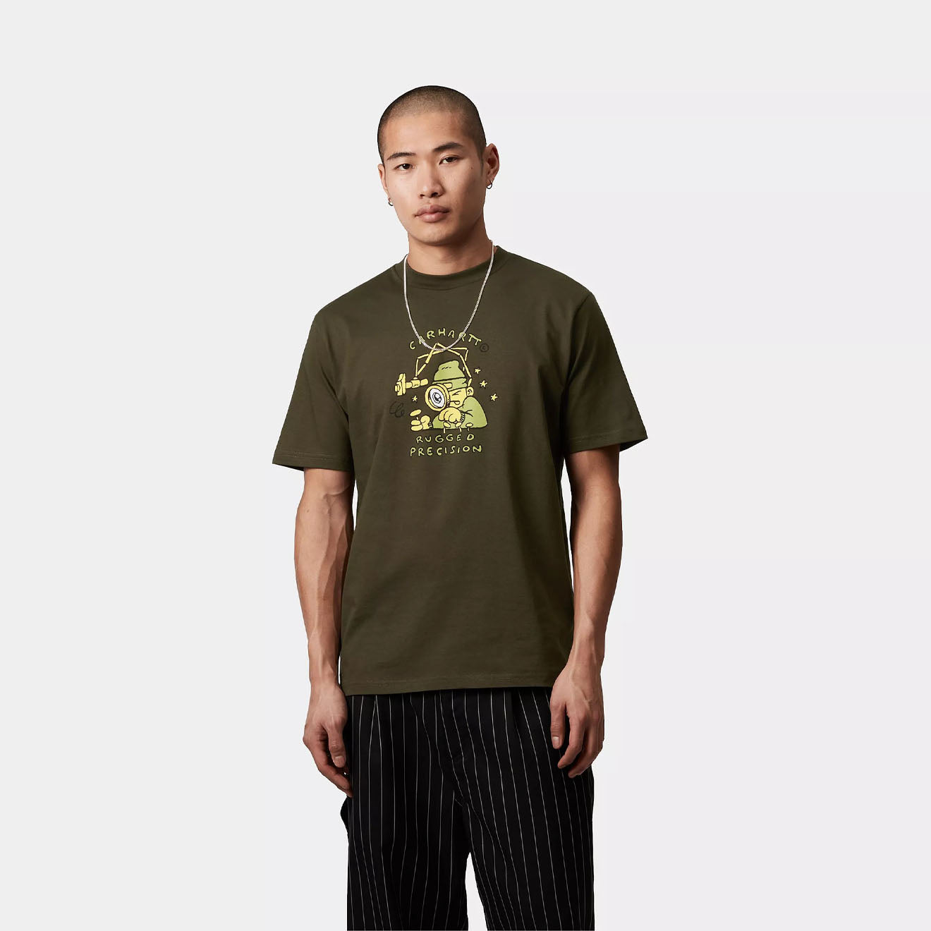 Carhartt WIP S/S Precision Work T-Shirt Turtle - Parasol Store