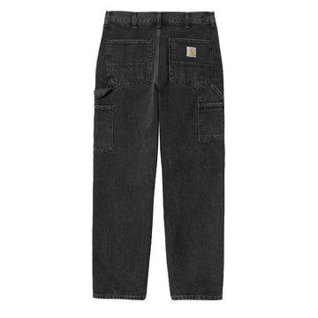 Carhartt WIP Single Knee Pant Black Stone Washed - Parasol Store