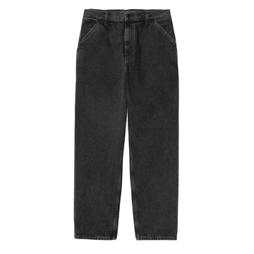 Carhartt WIP Single Knee Pant Black Stone Washed - Parasol Store