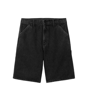 Carhartt WIP Single Knee Short Black Stone Washed - Parasol Store