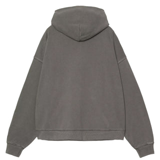 Carhartt WIP Womens Hooded Benton Sweat Graphite Garment Dyed - Parasol Store