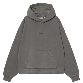 Carhartt WIP Womens Hooded Benton Sweat Graphite Garment Dyed - Parasol Store