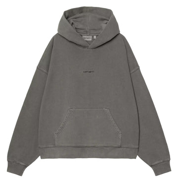 Carhartt WIP Womens Hooded Benton Sweat Graphite Garment Dyed - Parasol Store
