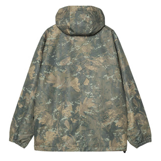 Carhartt WIP Windbreaker Pullover Camo Combi Green / Black - Parasol Store