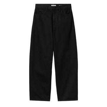 Carhartt WIP Womens Brandon Pant Black Rinsed - Parasol Store
