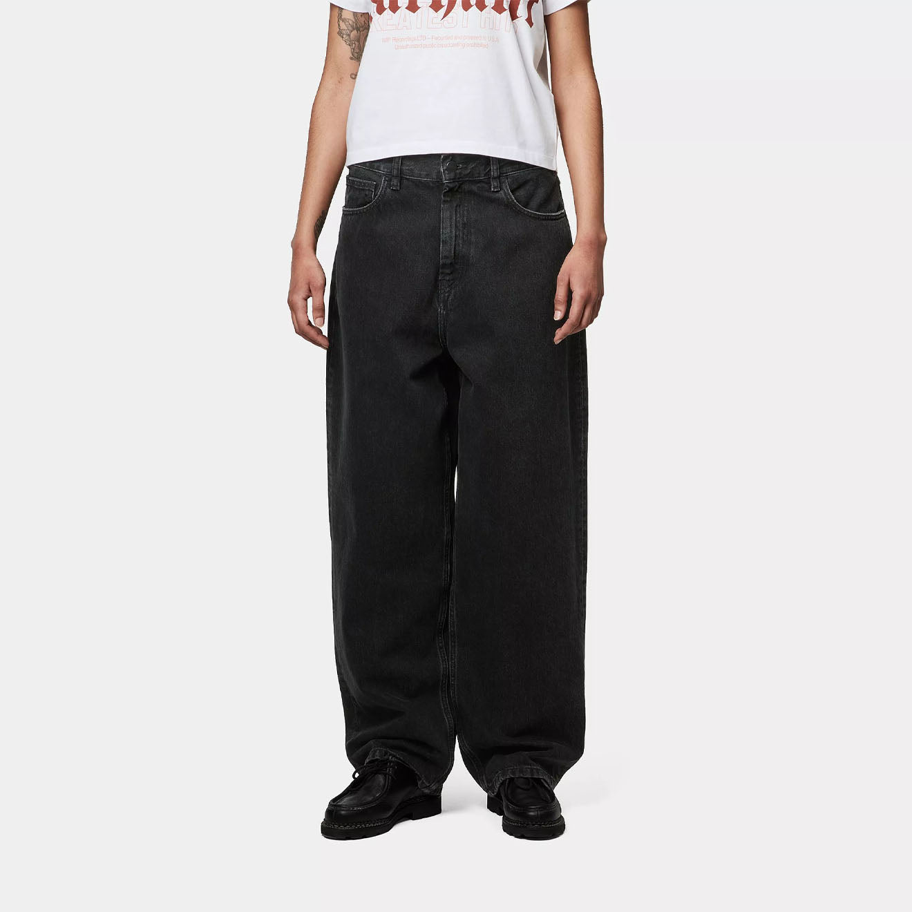 Carhartt WIP Womens Brandon Pant Black Stone Washed - Parasol Store