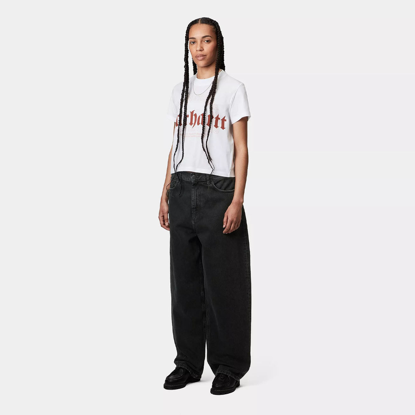Carhartt WIP Womens Brandon Pant Black Stone Washed - Parasol Store