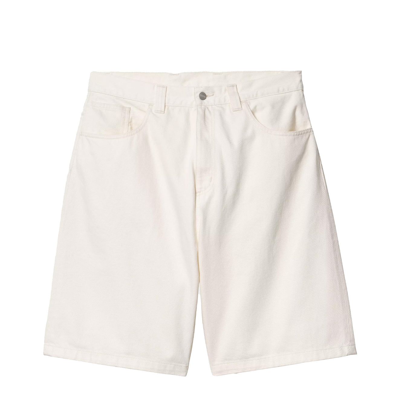 Carhartt WIP Womens Brandon Short White Rinsed