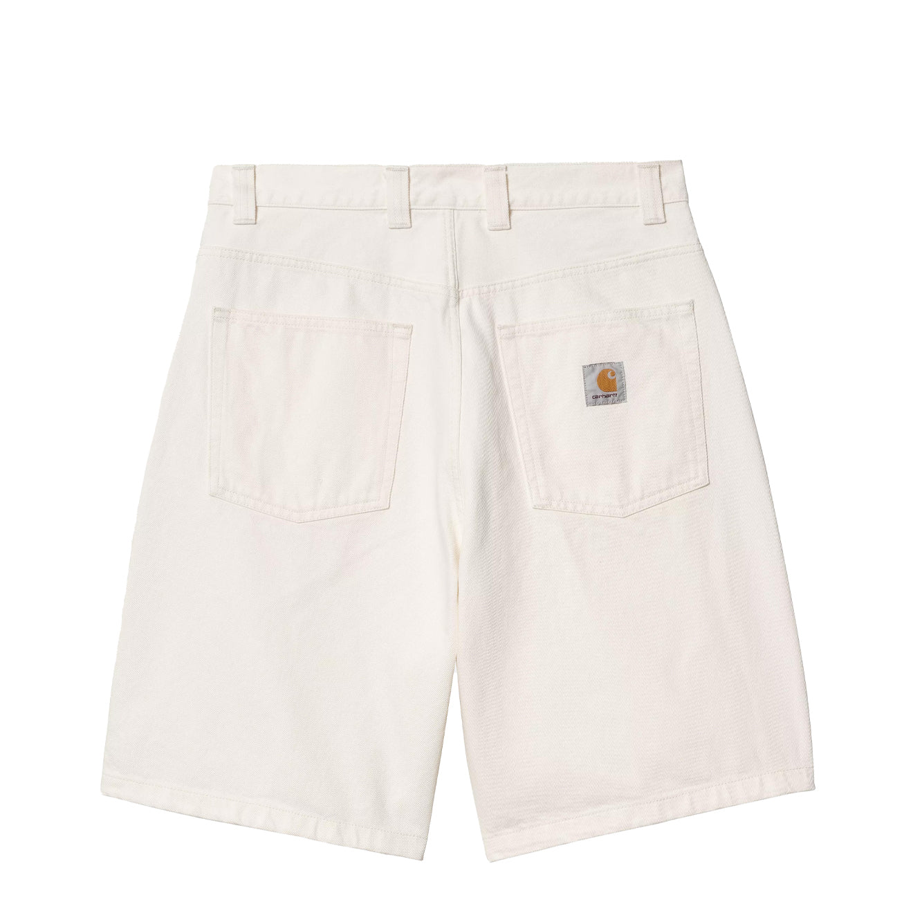 Carhartt WIP Womens Brandon Short White Rinsed