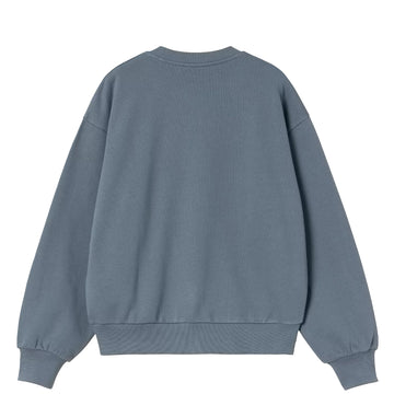 Carhartt WIP Womens Casey Sweatshirt Angelite / Silver - Parasol Store