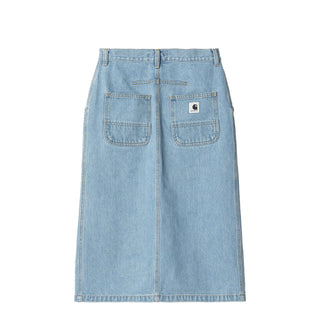 Carhartt WIP Womens Colby Skirt Blue Stone Bleached - Parasol Store