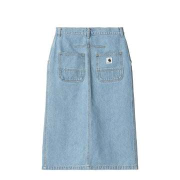 Carhartt WIP Womens Colby Skirt Blue Stone Bleached - Parasol Store
