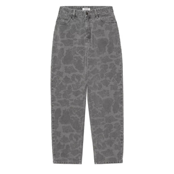 Carhartt WIP Womens Duck Orell Pant Camo Duck Black Heavy Bleached - Parasol Store