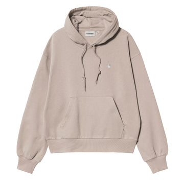 Carhartt WIP Womens Hooded Casey Sweatshirt Dusky Beige / Silver - Parasol Store