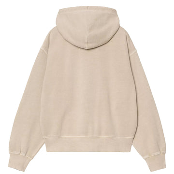 Carhartt WIP Womens Hooded Nelson Jacket Fleur De Sel Garment Dyed - Parasol Store