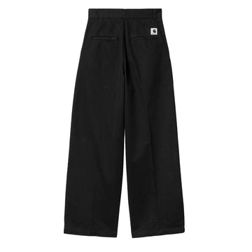 Carhartt WIP Womens Leola Pant Black Stone Washed - Parasol Store