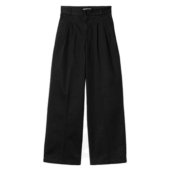 Carhartt WIP Womens Leola Pant Black Stone Washed - Parasol Store