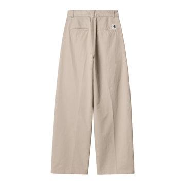 Carhartt WIP Womens Leola Pant Dusky Beige Stone Washed - Parasol Store