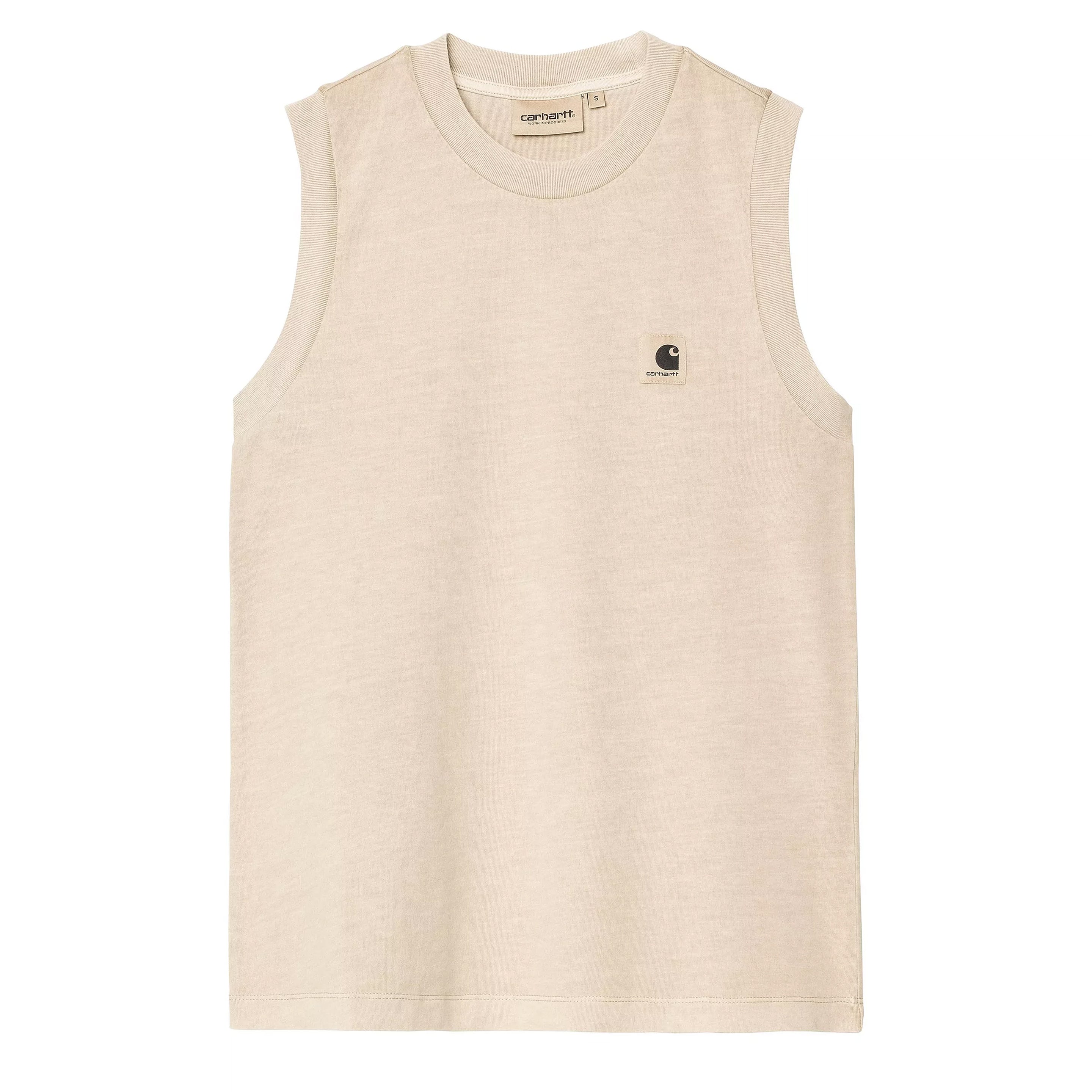Carhartt WIP Womens Nelson A-Shirt Fleur De Sel Garment Dyed
