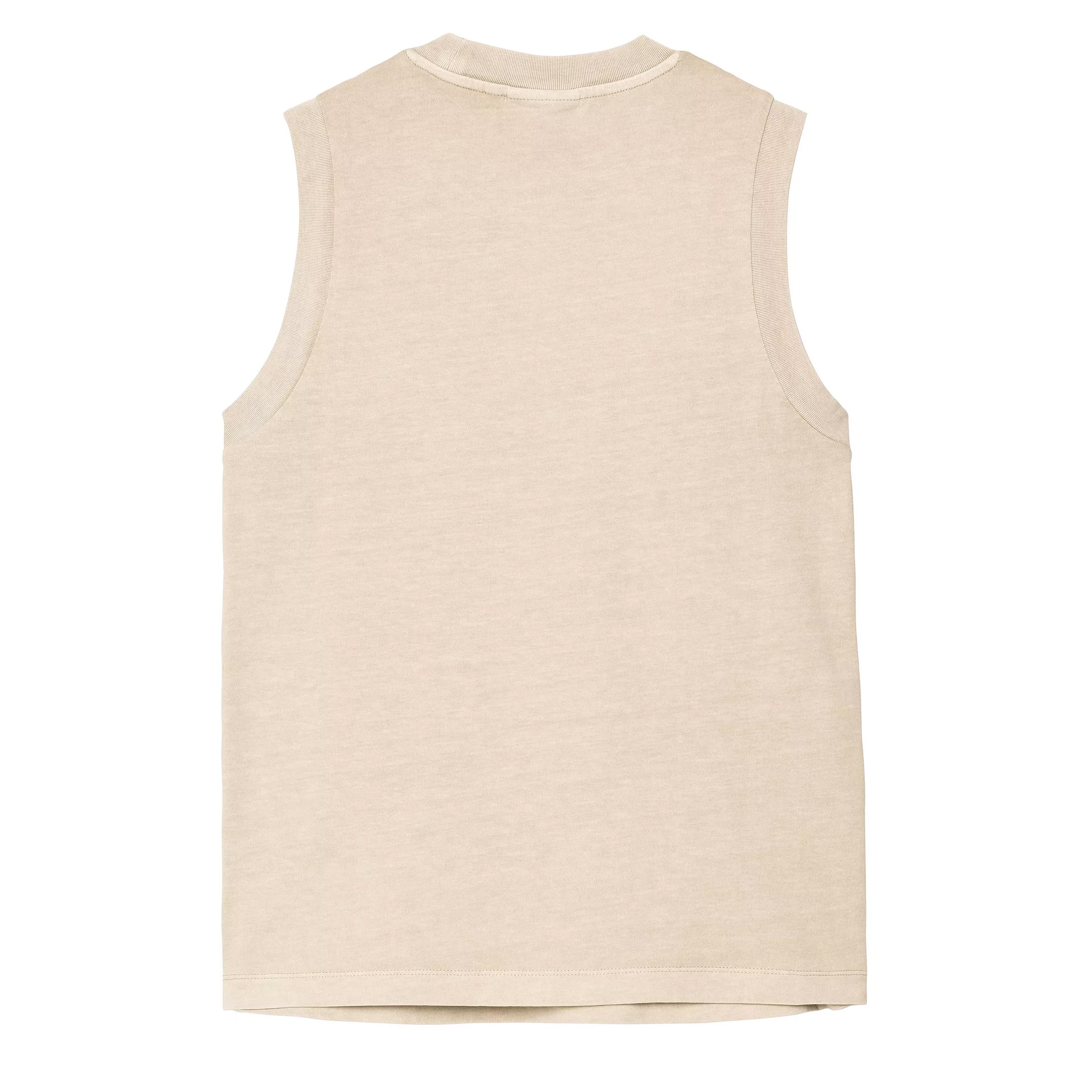 Carhartt WIP Womens Nelson A-Shirt Fleur De Sel Garment Dyed