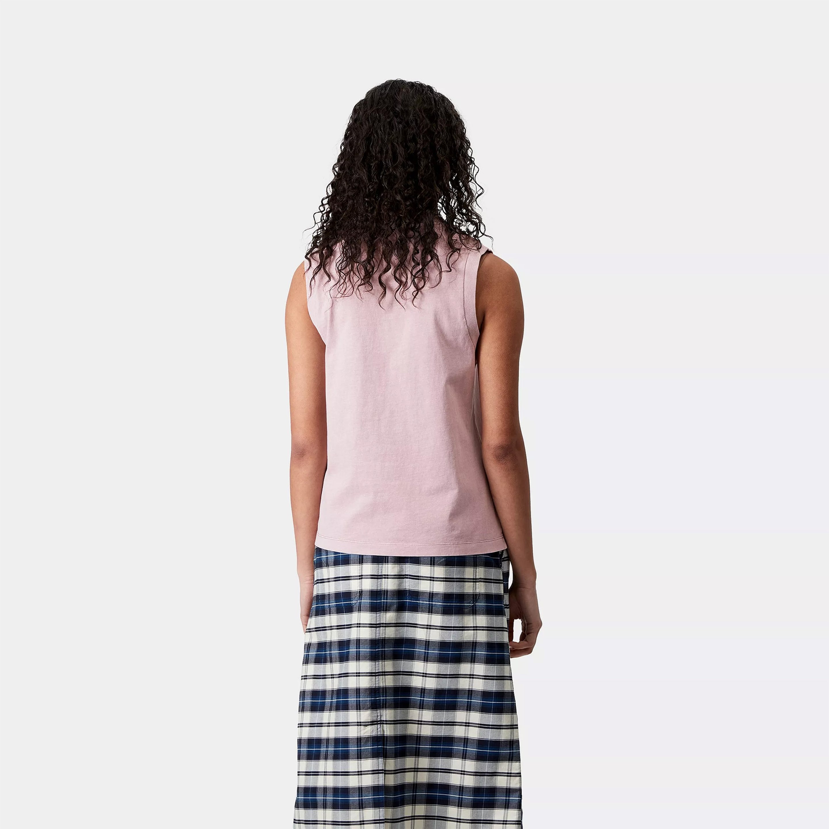 Carhartt WIP Womens Nelson A-Shirt Hortensia Garment Dyed