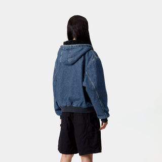 Carhartt WIP Womens OG Active Jacket Blue Stone Washed - Parasol Store