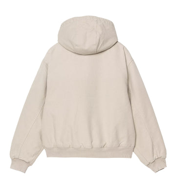 Carhartt WIP Womens OG Active Jacket Fleur De Sel Stone Canvas - Parasol Store