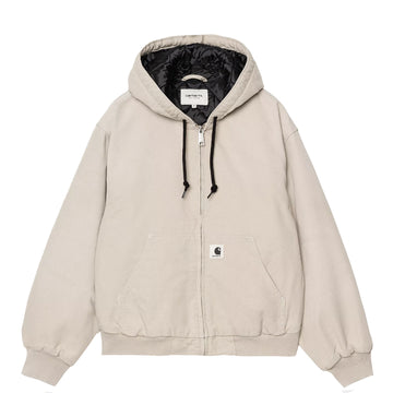 Carhartt WIP Womens OG Active Jacket Fleur De Sel Stone Canvas - Parasol Store