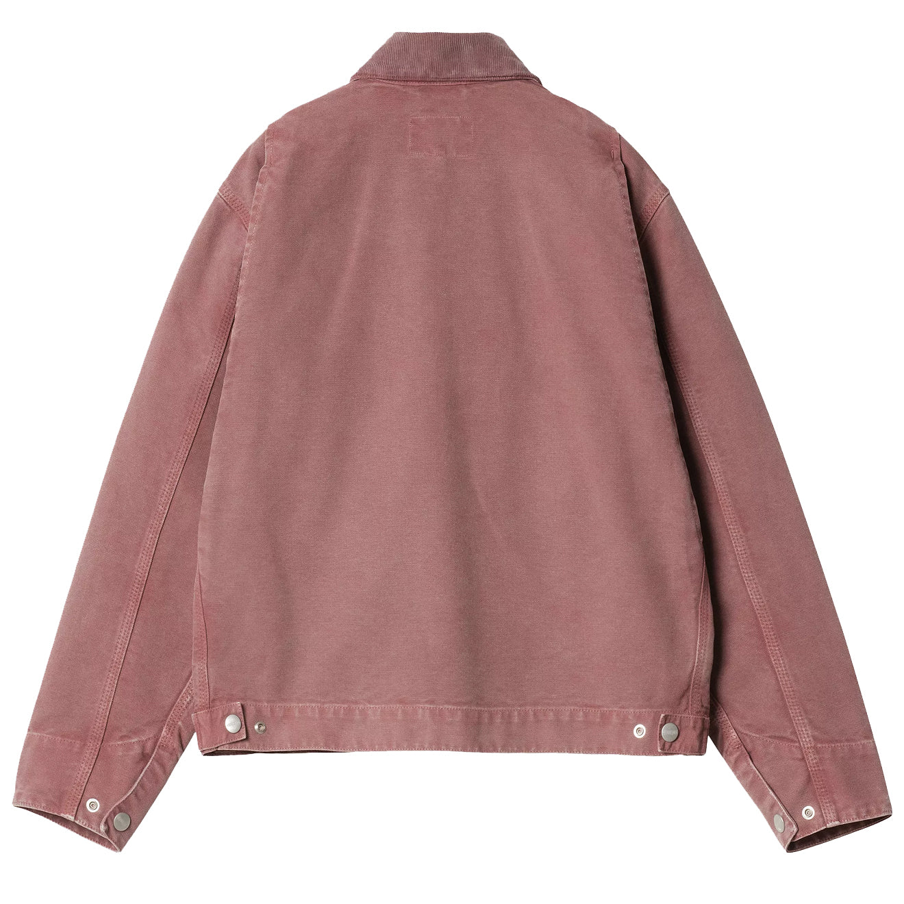Carhartt WIP Womens OG Detroit Jacket Dusky Pink / Dusky Pink Stone Canvas - Parasol Store
