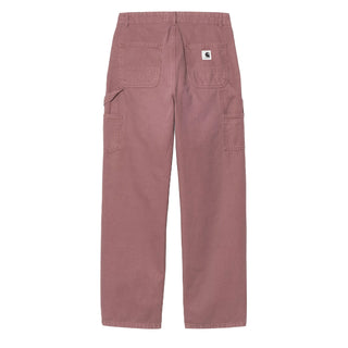 Carhartt WIP Womens Pierce Pant Straight Dusky Pink Stone Canvas - Parasol Store
