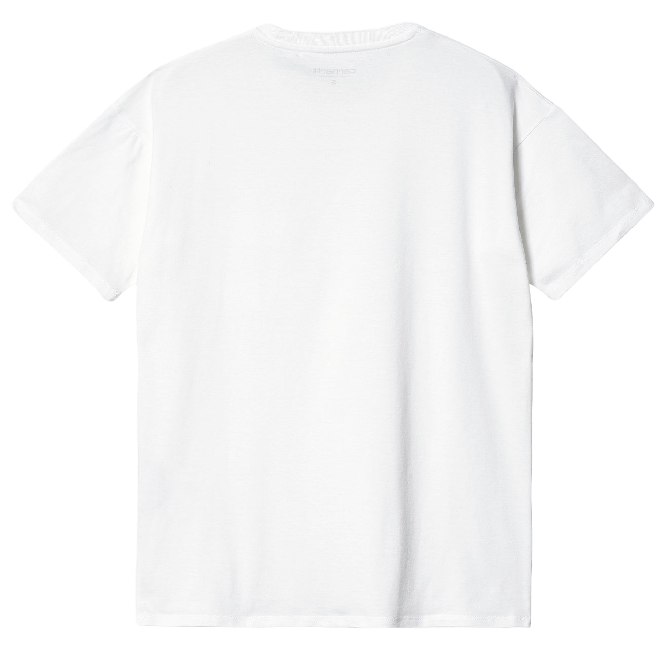 Carhartt WIP Womens S/S Pocket T-Shirt White - Parasol Store