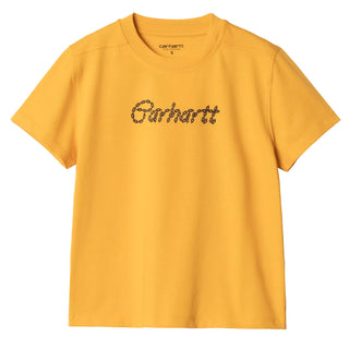 Carhartt WIP Womens S/S Chained T-Shirt Quince / Black - Parasol Store