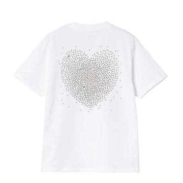 Carhartt WIP Womens S/S Hearts Of Hartts T-S White - Parasol Store