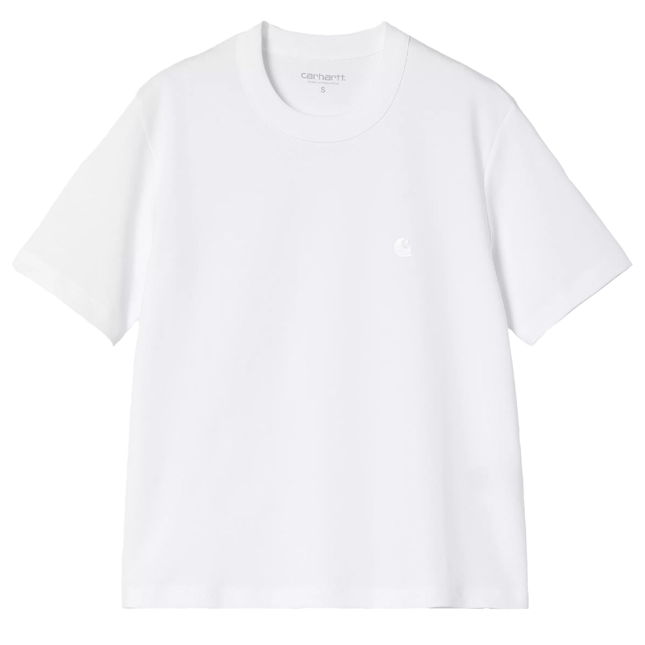 Carhartt WIP Womens S/S Luca T-Shirt White - Parasol Store