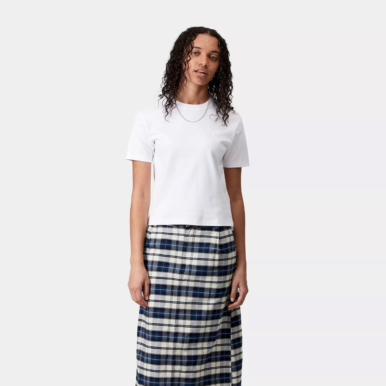 Carhartt WIP Womens S/S Luca T-Shirt White - Parasol Store