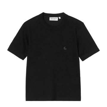 Carhartt WIP Womens S/S Philipa T-Shirt Black - Parasol Store