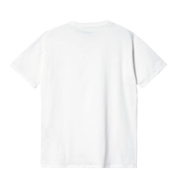 Carhartt WIP Womens S/S Pocket T-Shirt White - Parasol Store