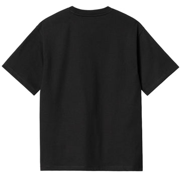 Carhartt Womens S/S American Script T-Shirt Black Carhartt WIP