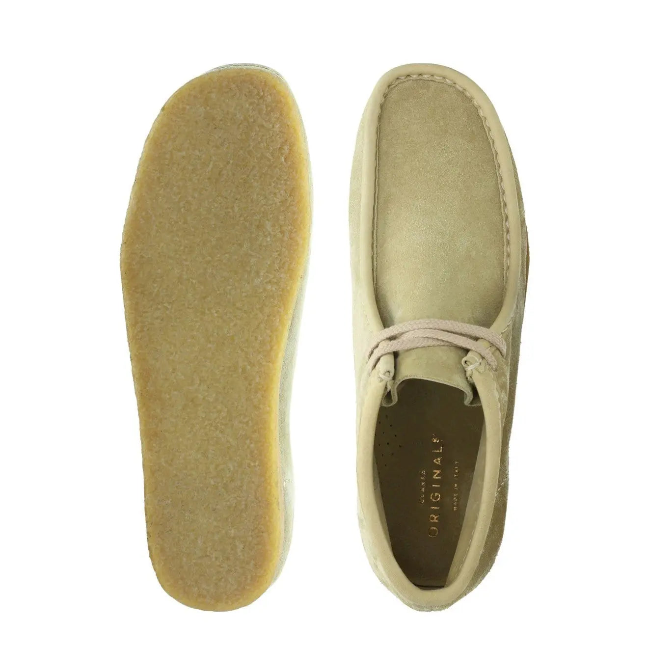 Clarks Originals Womens Wallabee Boot Maple Suede