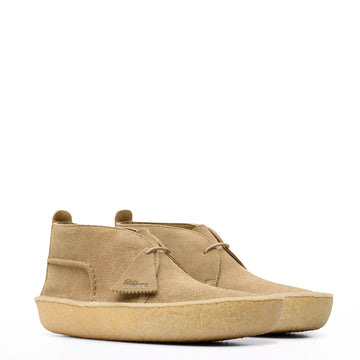 Clarks Originals Desert Rain Dark Sand Suede - Parasol Store