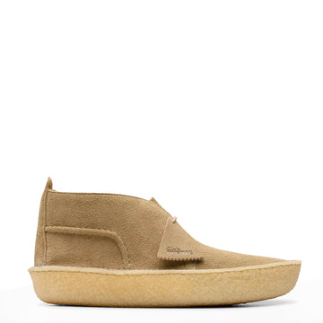 Clarks Originals Desert Rain Dark Sand Suede - Parasol Store