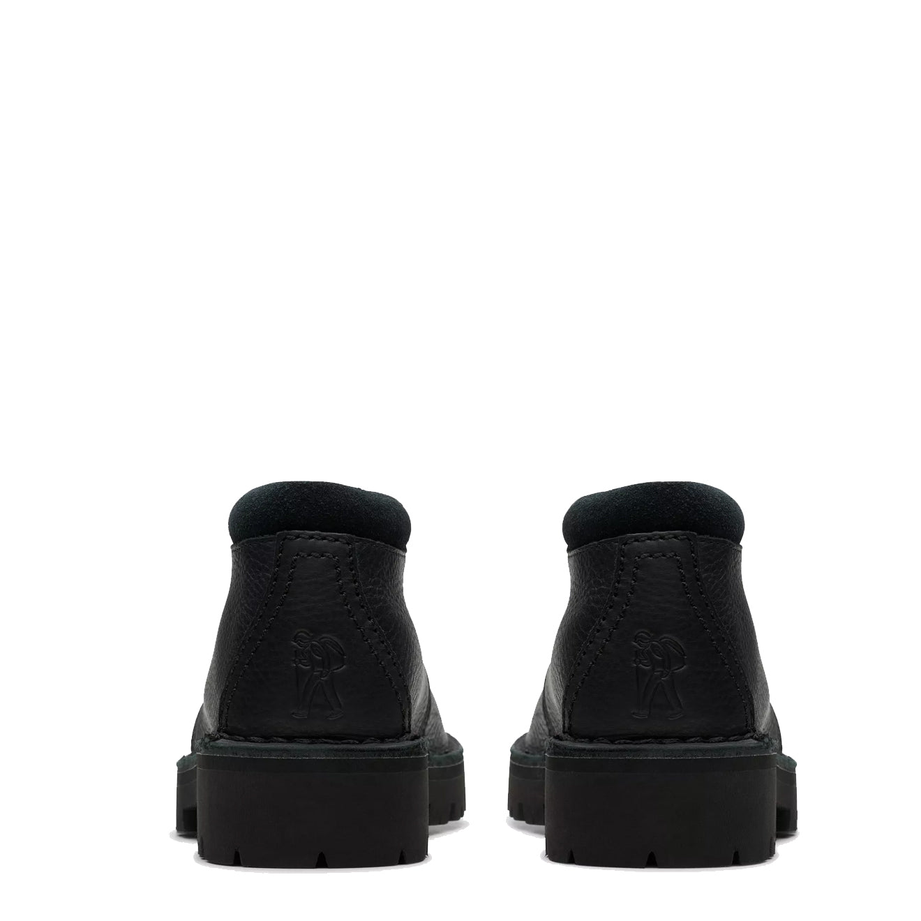 Clarks Originals Trek Hike Shoe Black Leather - Parasol Store