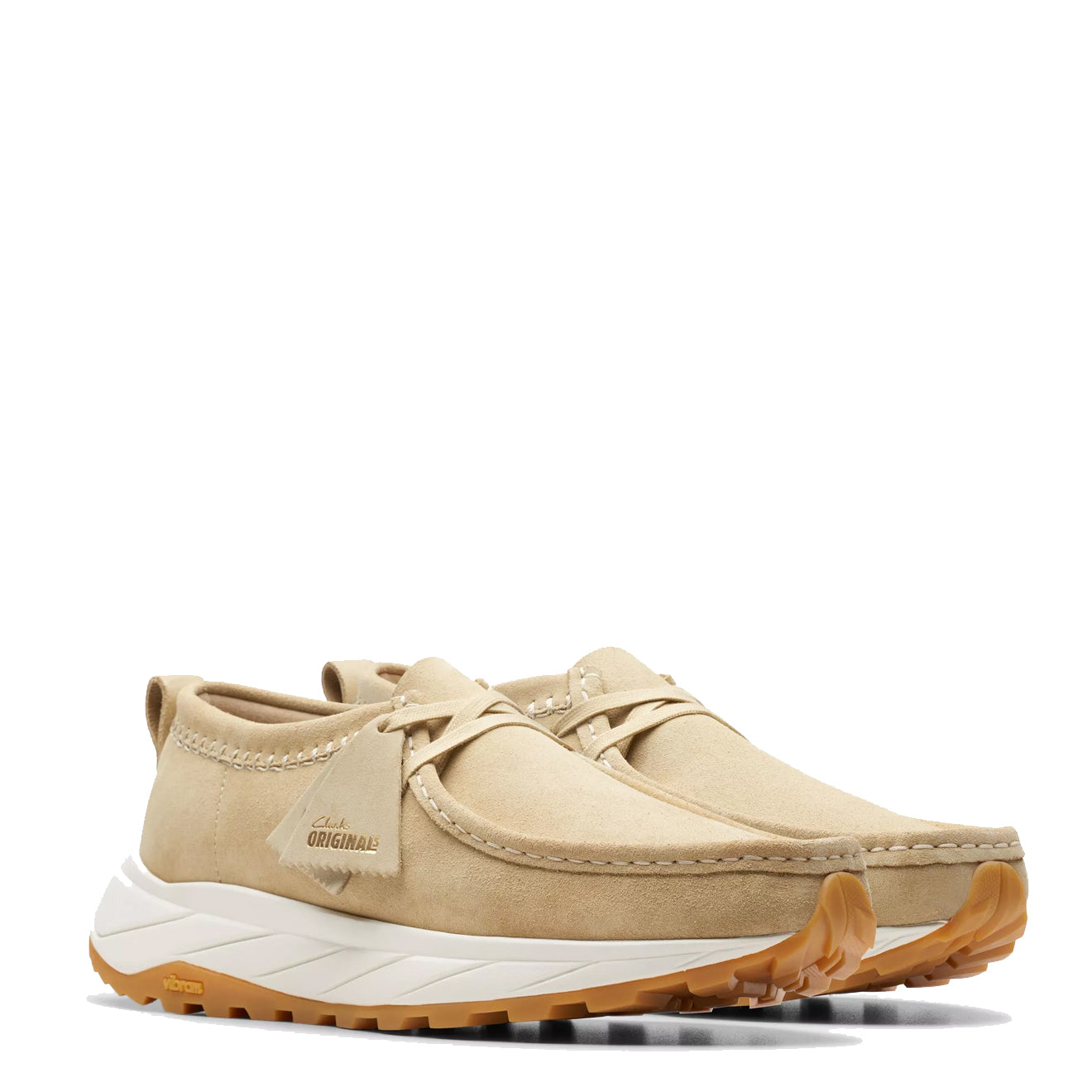Clarks Originals Walla Eden Lo Shoe Maple Suede - Parasol Store
