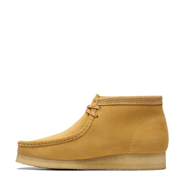 Clarks Originals Wallabee Boot Golden Tan Suede - Parasol Store