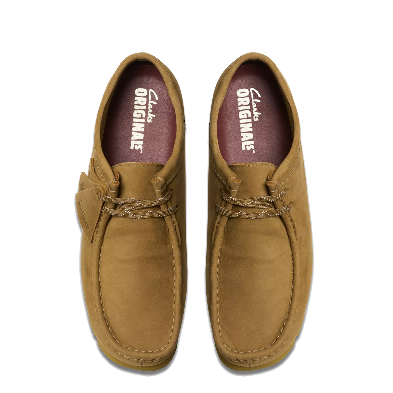 Clarks Originals Wallabee GTX Shoe Oakmoss Nubuck - Parasol Store
