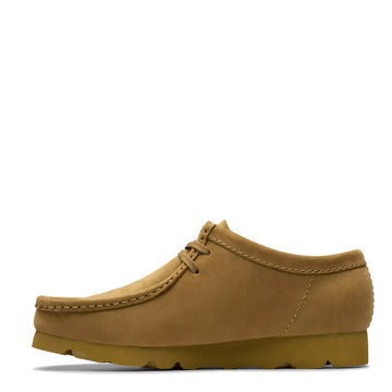 Clarks Originals Wallabee GTX Shoe Oakmoss Nubuck - Parasol Store